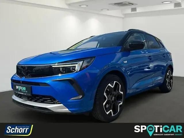 Vertigo blau Gebraucht 2022 Opel Grandland X Ultimate SUV | 26.450 € (Teuer) - Bild 1/4
