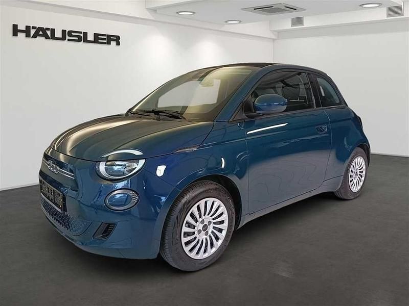 Ozean grün bmetallic Gebraucht 2023 Fiat 500e Cabrio | 20.890 € (Superpreis) - Bild 1/4