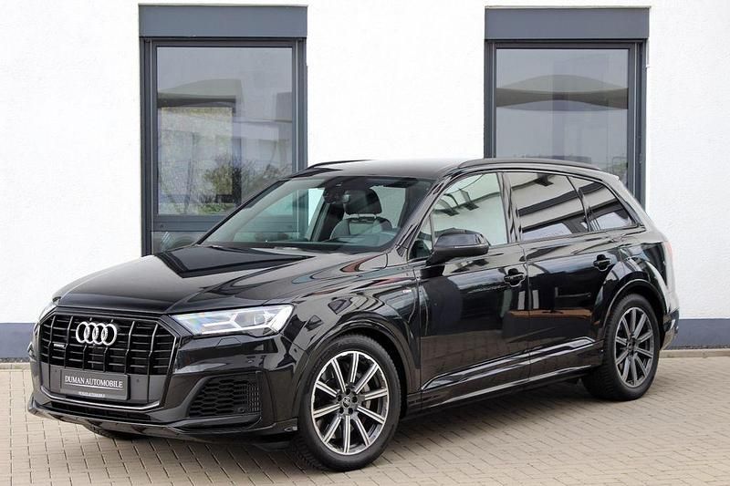 Schwarz Gebraucht 2023 Audi Q7 S-Line SUV | 53.900 € (Superpreis) - Bild 1/4