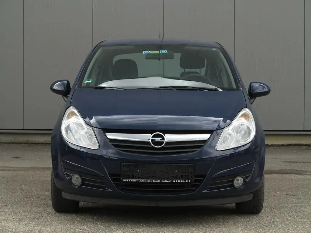 Gebraucht Opel Corsa Selection 80 PS (58 kW) 2009 Blau Kleinwagen