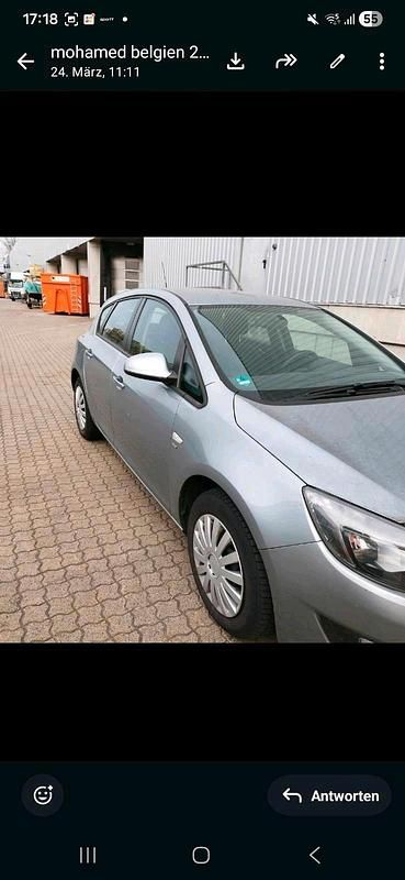 Gebraucht Opel Astra 120 PS (88 kW) 2014 Grau Limousine