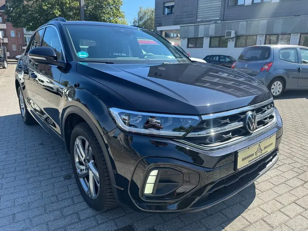 Gebraucht VW T-Roc R-line 110 PS (80 kW) 2024 Schwarz SUV
