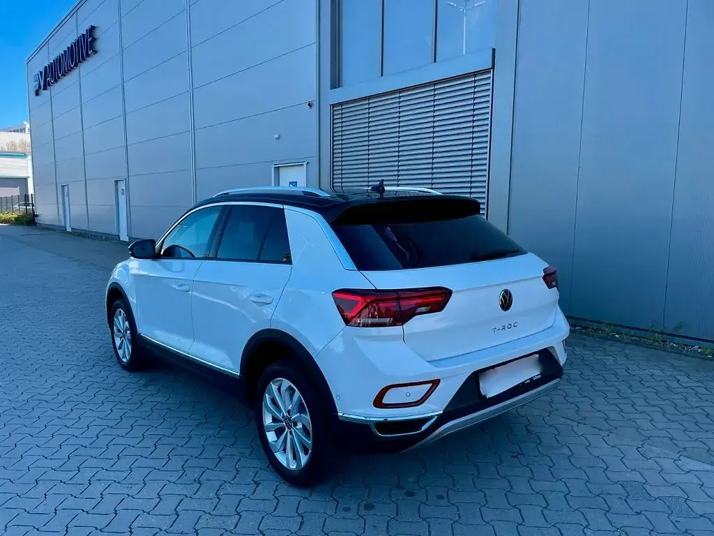 Gebraucht VW T-Roc Style 150 PS (110 kW) 2023 Weiß SUV
