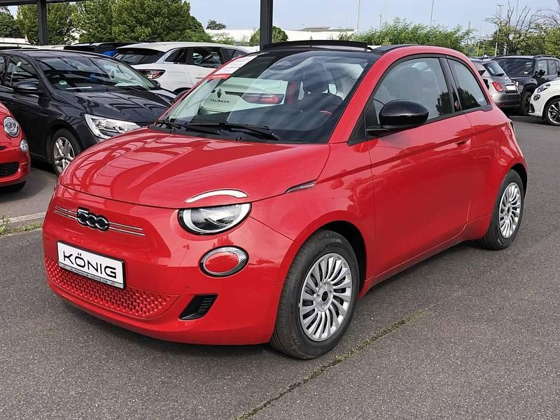 Rot Neu 2025 Fiat 500C Red Cabrio | 28.189 € - Bild 1/4