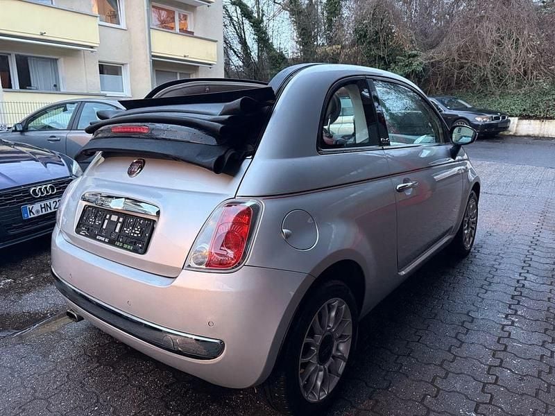 Gebraucht Fiat 500C 69 PS (50 kW) 2012 Silber Cabrio