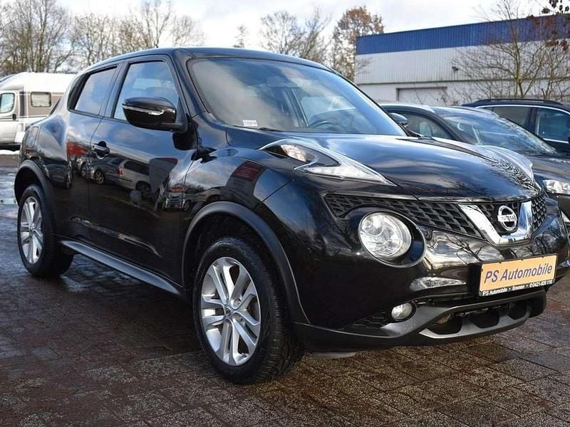 Black (m) Gebraucht 2014 Nissan Juke Acenta SUV | 7.800 € (Guter Preis) - Bild 1/4