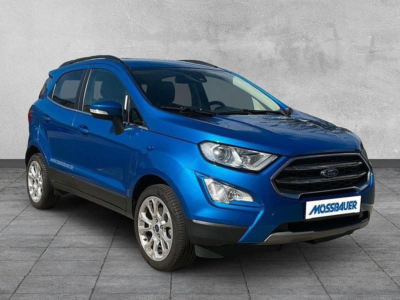 Gebraucht Ford Ecosport Titanium 125 PS (91 kW) 2021 Blau SUV