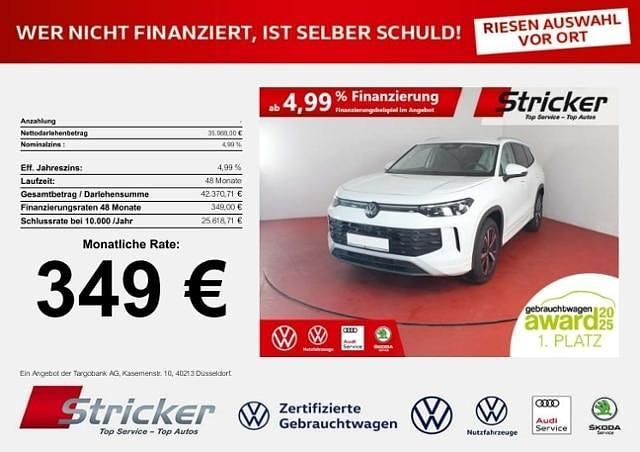 Gebraucht VW Tayron Life 150 PS (110 kW) 2025 Weiß SUV