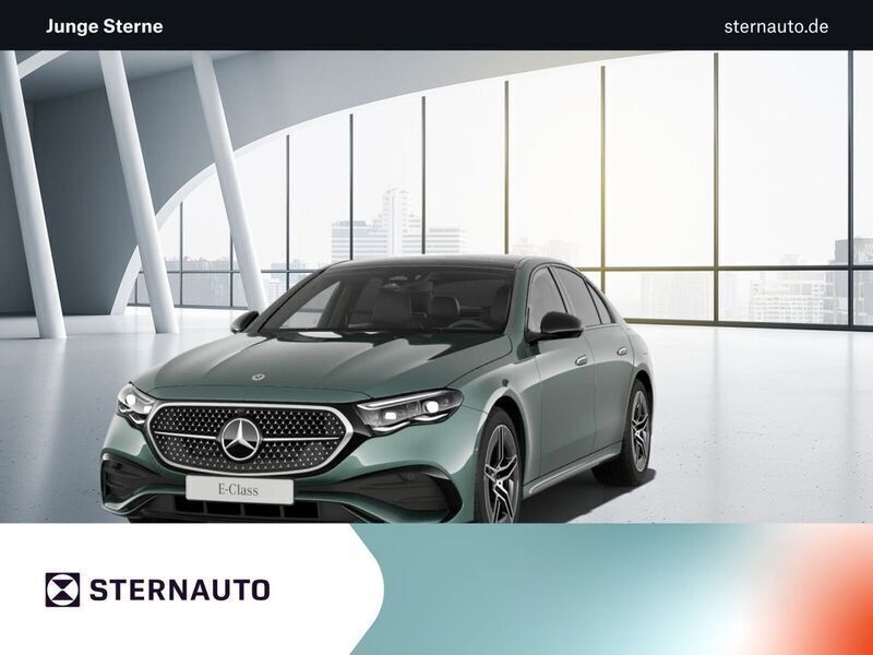 Silber Gebraucht 2024 Mercedes E400 AMG line Limousine | 64.855 € - Bild 1/4