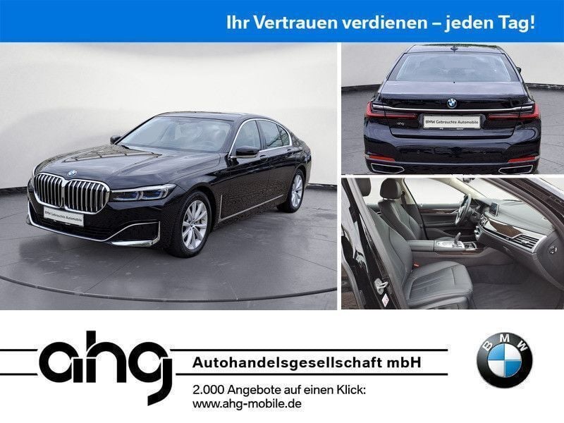 Schwarz Gebraucht 2021 BMW 730 Limousine | 47.550 € (Superpreis) - Bild 1/4