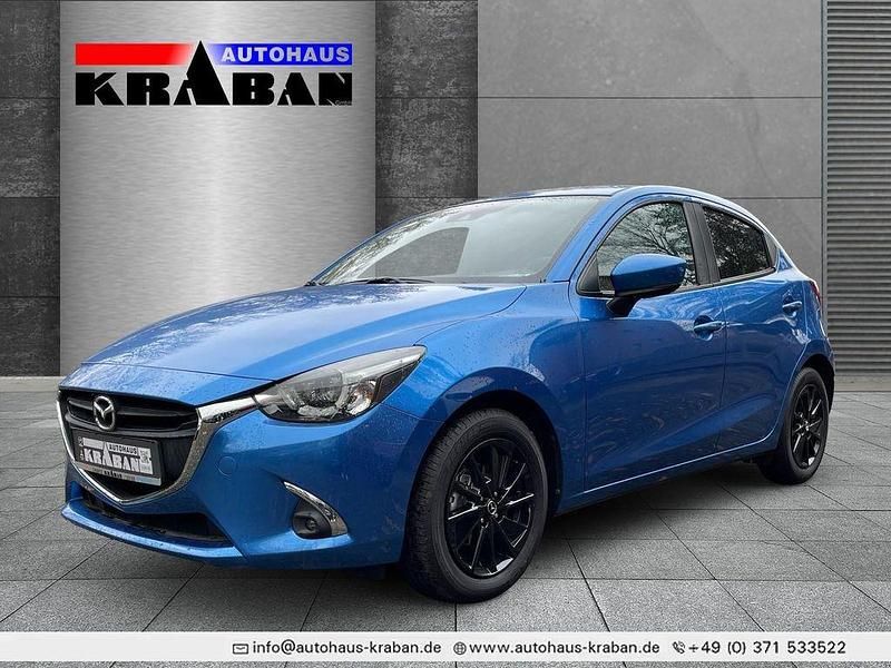 Dynamic blue Gebraucht 2018 Mazda 2 Kizoku Limousine | 13.800 € (Fairer Preis) - Bild 1/4