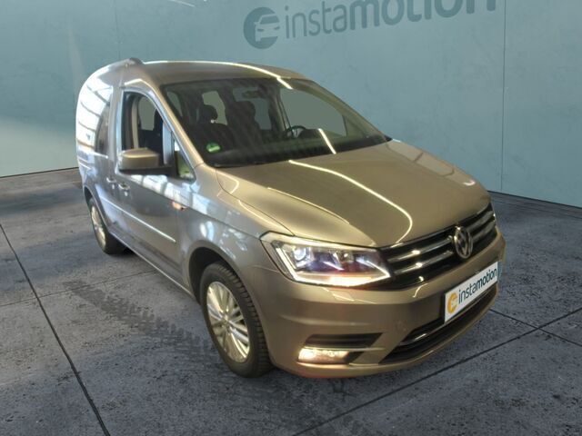 Beige Gebraucht 2020 VW Caddy Highline Van / Kleinbus | 29.400 € (Teuer) - Bild 1/2