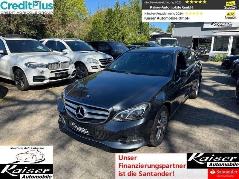Tenoritgrau metalliclack Gebraucht 2013 Mercedes E200 Avantgarde Kombi | 14.790 € (Fairer Preis) - Bild 1/4