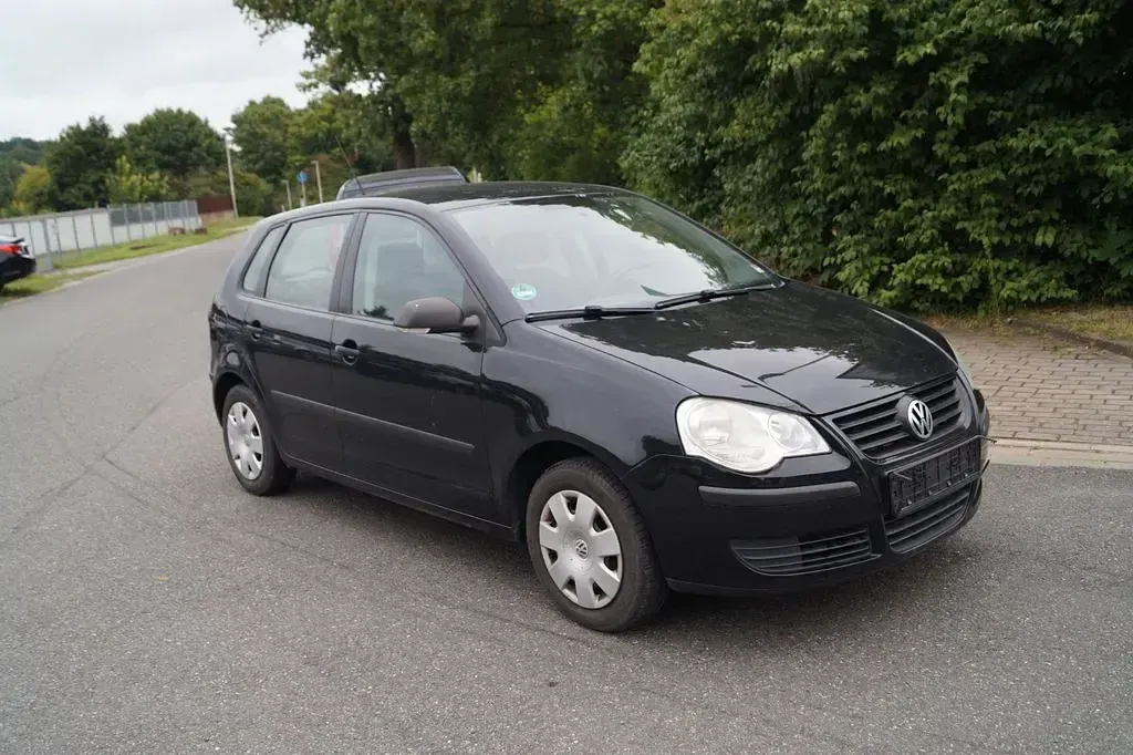 Gebraucht VW Polo 80 PS (58 kW) 2009 Schwarz Kleinwagen