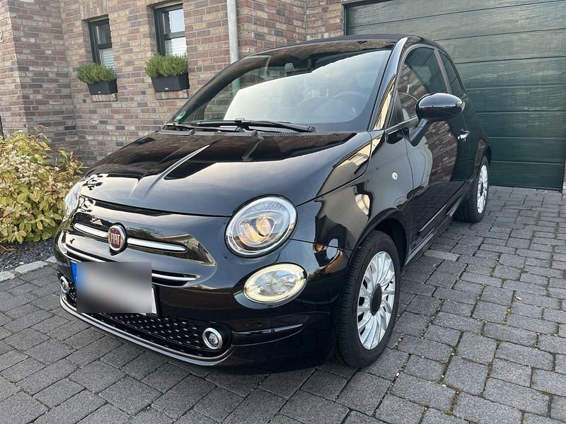 Schwarz Gebraucht 2021 Fiat 500C Lounge Cabrio | 17.300 € (Etwas zu teuer) - Bild 1/4