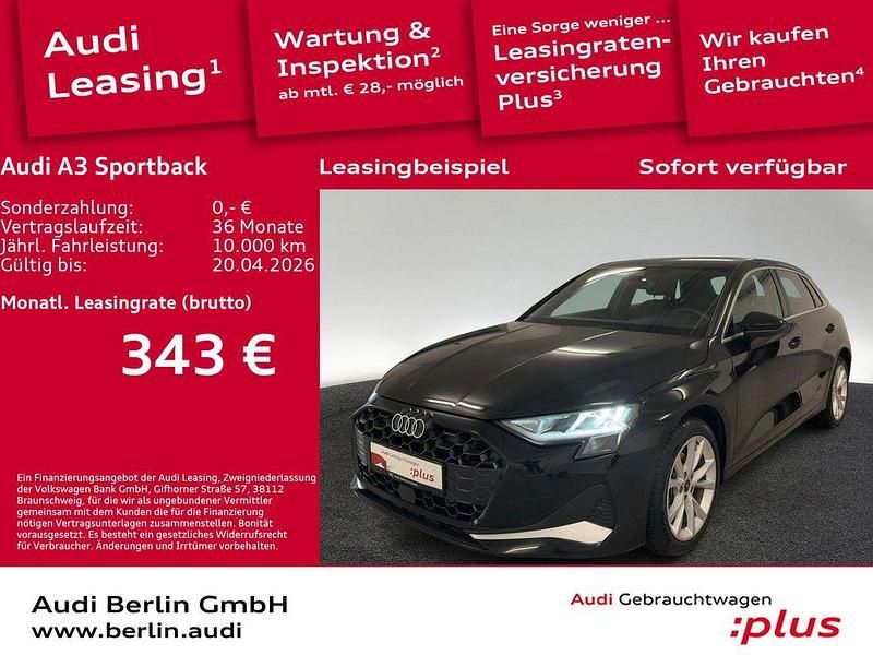 Gebraucht Audi A3 Advanced Plus 150 PS (110 kW) 2025 Mythosschwarz metallic Limousine