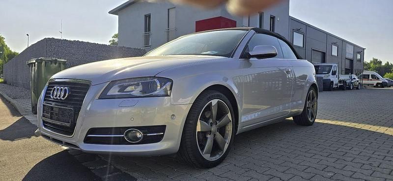 Silber Gebraucht 2012 Audi A3 Cabriolet Sport Cabrio | 8.490 € (Superpreis) - Bild 1/4