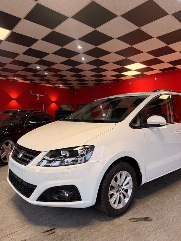 Gebraucht Seat Alhambra Style 150 PS (110 kW) 2019 Weiß Van / Kleinbus