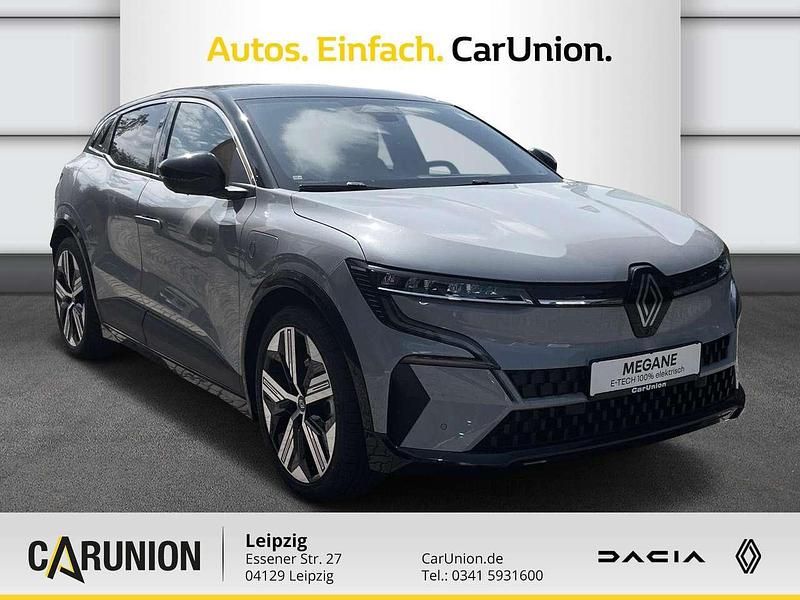 Gebraucht Renault Megane E-Tech Iconic 160 kW (218 PS) 2024 Rafalgrau metallic, black pearlschwarz metallic Limousine
