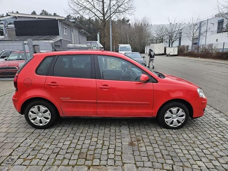 Gebraucht VW Polo United 60 PS (44 kW) 2008 Flashrot Kleinwagen