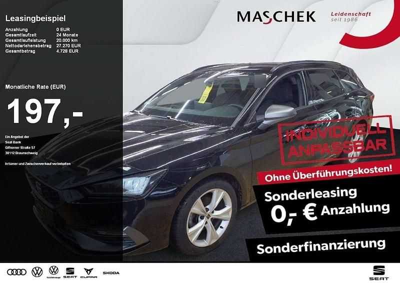 Gebraucht Seat Leon ST FR 150 PS (110 kW) 2025 Midnight schwarz metallic Kombi