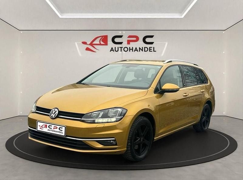 Gebraucht VW Golf VII Sound 125 PS (91 kW) 2017 Gelb Kombi