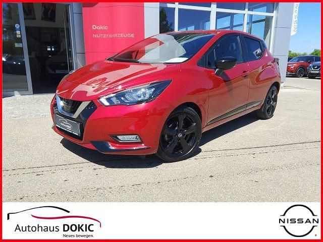 Rot Gebraucht 2022 Nissan Micra Kleinwagen | 14.990 € (Fairer Preis) - Bild 1/4
