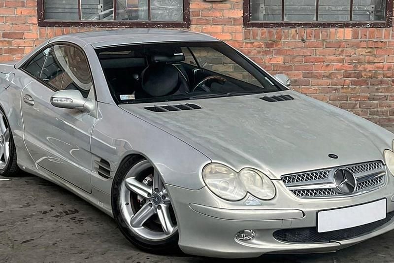 Gebraucht Mercedes SL500 306 PS (225 kW) 2002 Grau Cabrio
