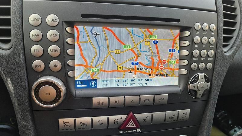 Gebraucht Mercedes SLK350 272 PS (200 kW) 2008 Schwarz Cabrio