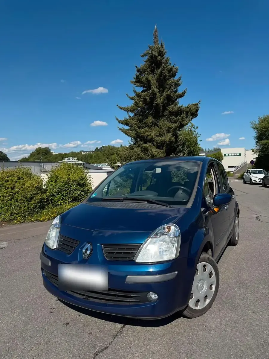 Gebraucht Renault Modus 112 PS (82 kW) 2006 Blau Van / Kleinbus