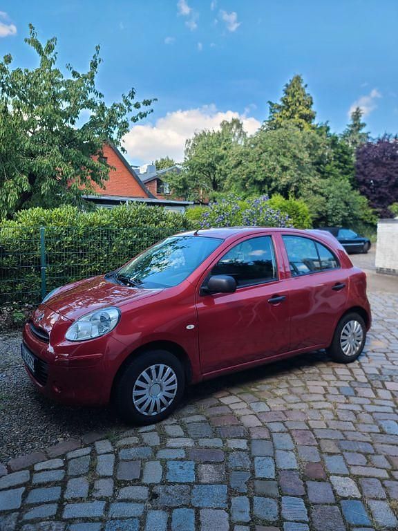 Rot Gebraucht 2011 Nissan Micra Kleinwagen | 2.590 € (Guter Preis) - Bild 1/4