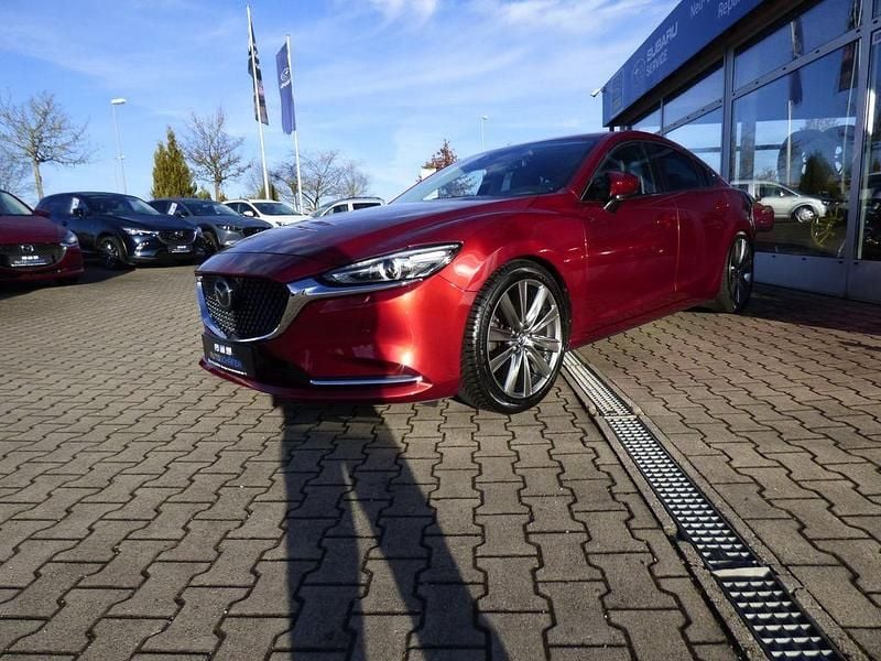 Gebraucht Mazda 6 Sports-Line 194 PS (142 kW) 2019 Soul red crystal m Limousine