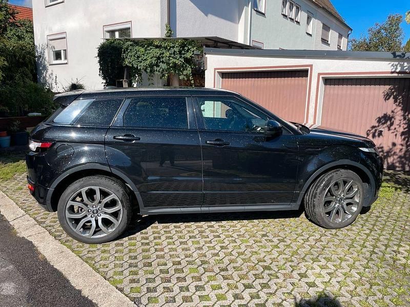 Schwarz Gebraucht 2014 Land Rover Range Rover evoque Dynamic SUV | 15.499 € (Fairer Preis) - Bild 1/4