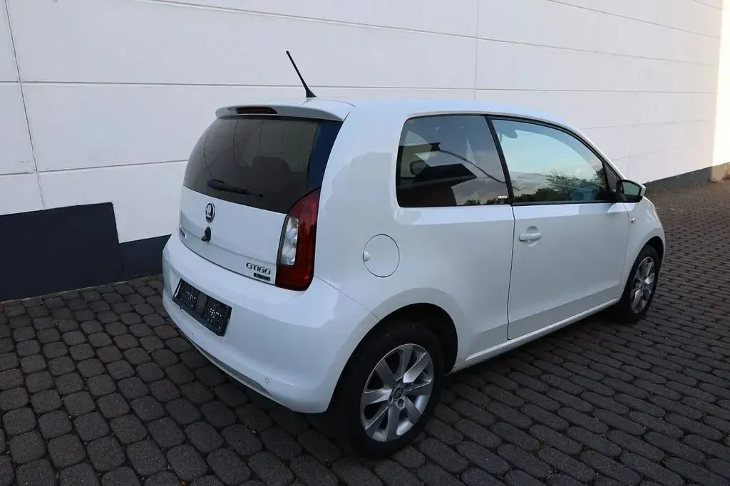 Gebraucht Skoda Citigo Clever 68 PS (50 kW) 2018 Weiß Kleinwagen
