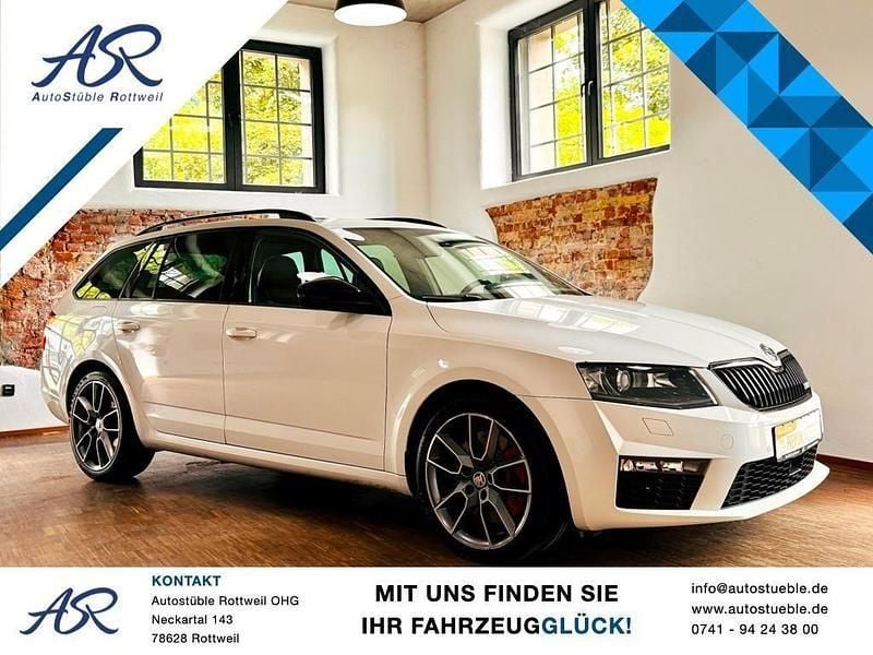 Weiß Gebraucht 2014 Skoda Octavia RS Kombi | 17.988 € (Fairer Preis) - Bild 1/4