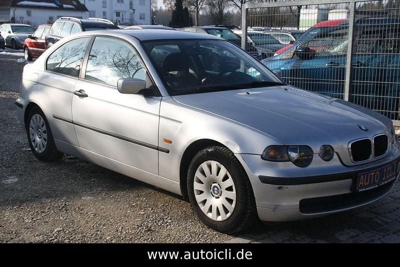 Gebraucht BMW 316 Compact 116 PS (85 kW) 2002 Silber Kleinwagen