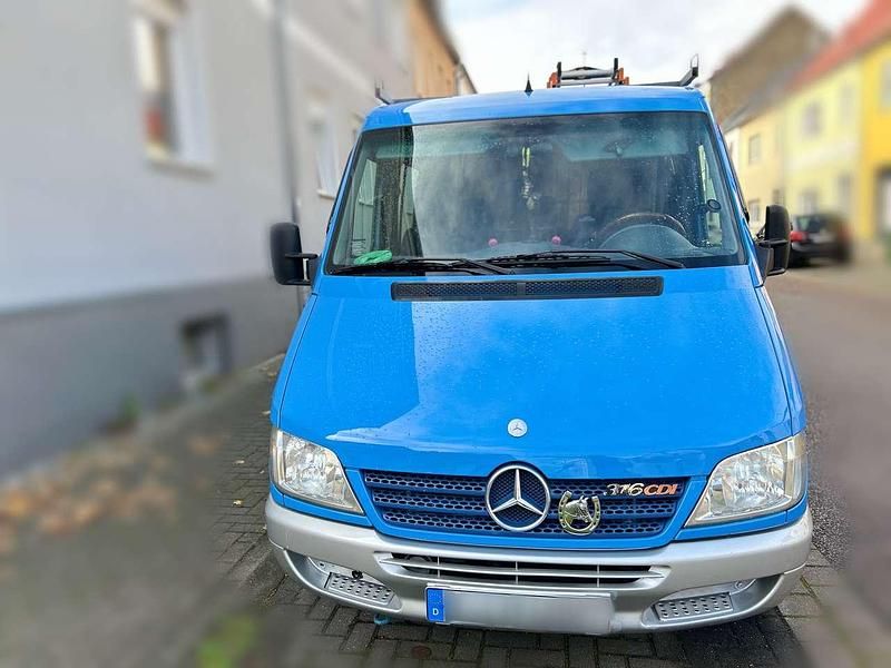 Gebraucht Mercedes Sprinter 131 PS (96 kW) 2005 Blau Van