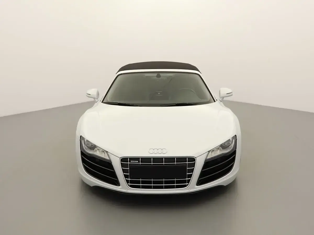 Gebraucht Audi R8 Spyder 532 PS (391 kW) 2012 (blanc glacier) Cabrio
