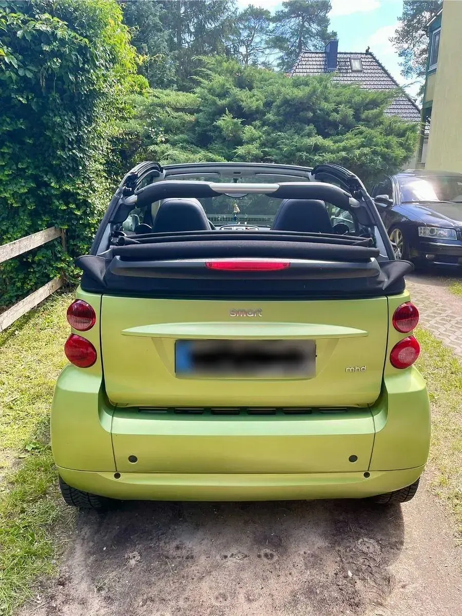 Gebraucht Smart ForTwo Cabrio 71 PS (52 kW) 2011 Grün Cabrio