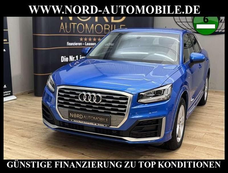 Arablau kristalleffekt (metallic) Gebraucht 2020 Audi Q2 S-Line SUV | 23.490 € (Fairer Preis) - Bild 1/3