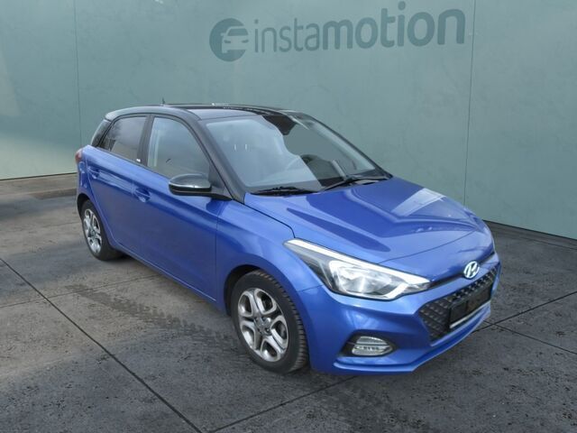 Blau Gebraucht 2020 Hyundai i20 YES! Limousine | 13.400 € (Fairer Preis) - Bild 1/2