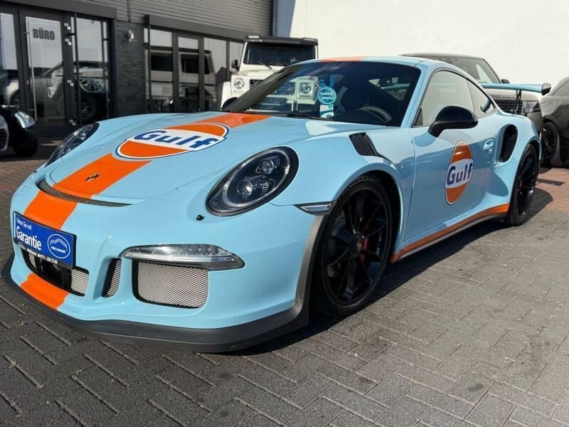 Blau Gebraucht 2015 Porsche 911 GT3 RS Coupé | 124.990 € - Bild 1/4