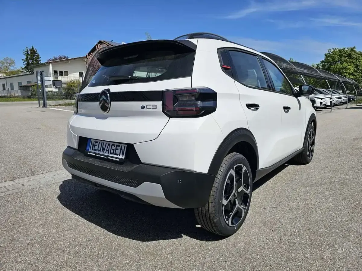 Ny Citroën e-C3 83 kW (113 HK) 2026 Hvid Sedan