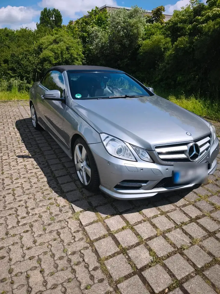 Gebraucht Mercedes SLK200 170 PS (125 kW) 2013 Silber Cabrio