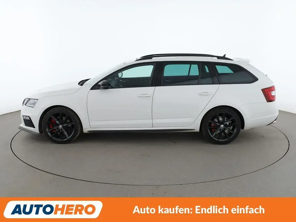 Gebraucht Skoda Octavia RS 245 PS (180 kW) 2020 Weiß Kombi