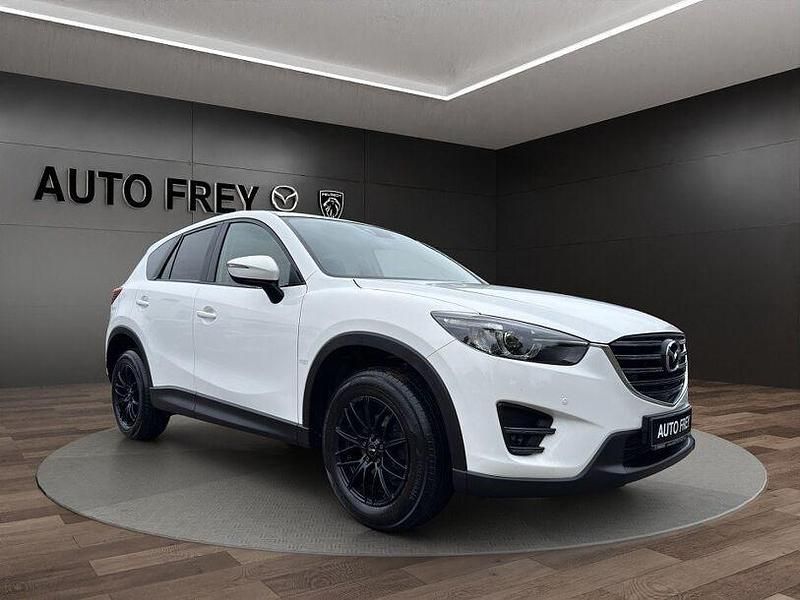 Weiß Gebraucht 2015 Mazda CX-5 Exclusive-Line SUV | 10.690 € (Etwas zu teuer) - Bild 1/3