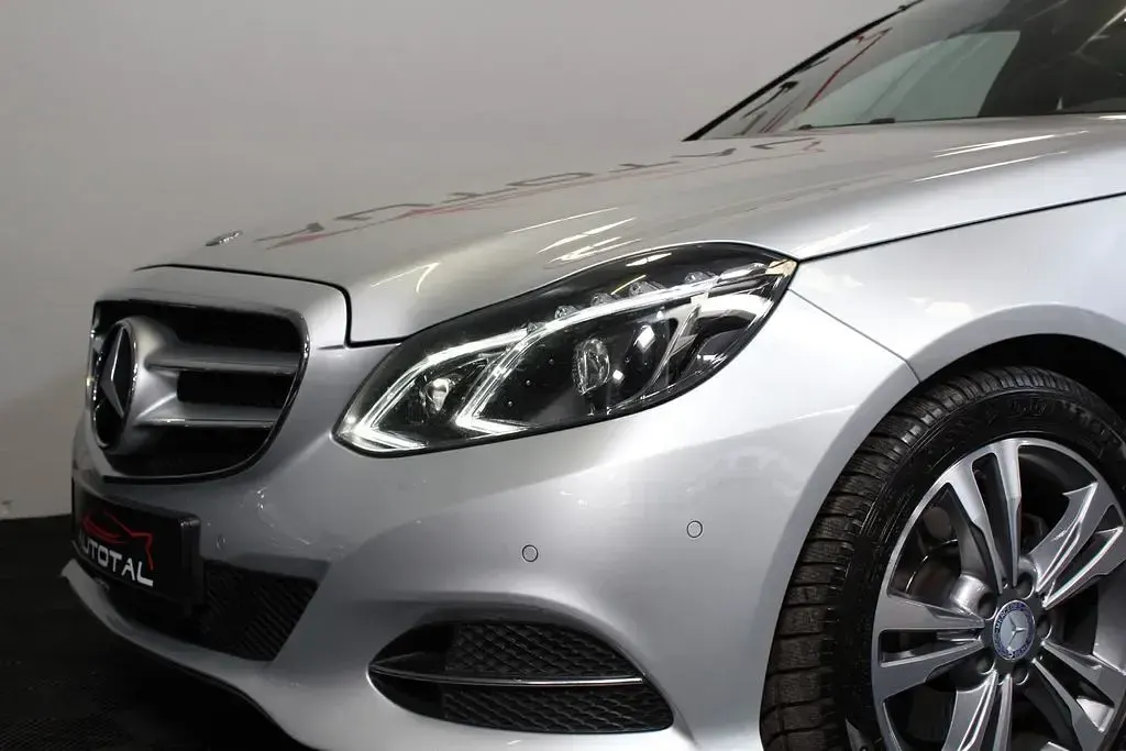 Brugt Mercedes E350 252 HK (185 kW) 2014 Sølv Sedan