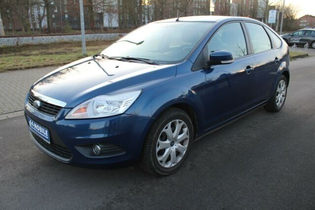 Blau metallic Gebraucht 2008 Ford Focus Style Limousine | 5.499 € (Etwas zu teuer) - Bild 1/4