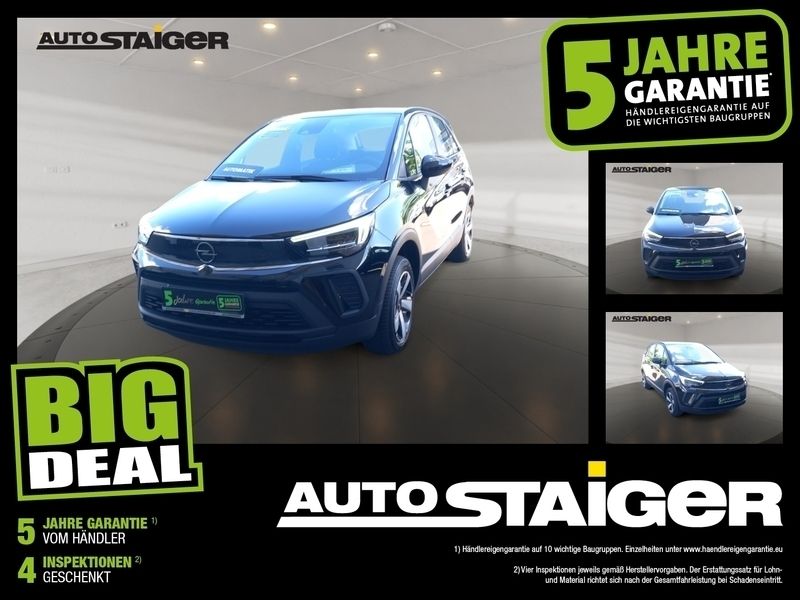 Diamant schwarz Gebraucht 2021 Opel Crossland Edition SUV | 15.790 € (Fairer Preis) - Bild 1/4