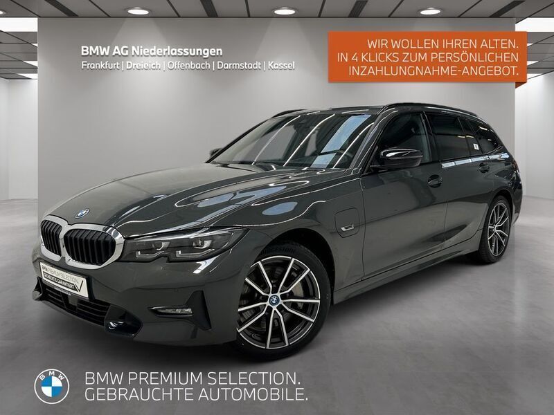 Grau Gebraucht 2022 BMW 330e Sport Line Kombi | 34.890 € (Fairer Preis) - Bild 1/4